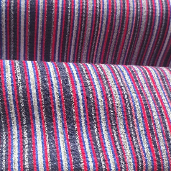 Zara Trafaluc Collection Striped Sleeveless White Collar Shift Dress - Picture 2 of 16